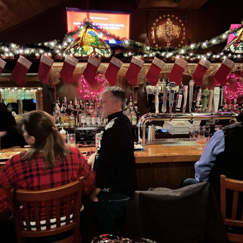 Bar at holiday time! Bar at holiday time!
