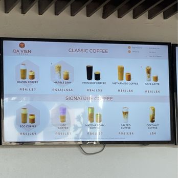 Da Vien Coffee - Menu - Desserts Near Me - Westminster, California Da Vien Coffee - Menu - Desserts Near Me - Westminster, California