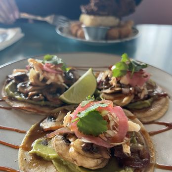 Libelula - Mushroom Mushroom Bulgolgi Tacos vegan - Breakfast & Brunch Near Me - Fresno, California