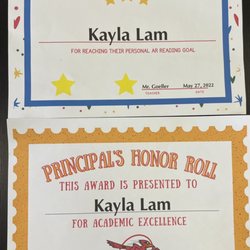 Tip-Top Learning Center - Awesome Job Kayla!