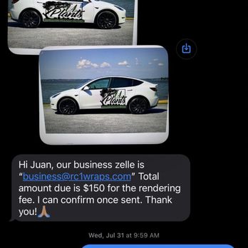 RC1 Wraps - First initial communication - Vehicle Wraps Near Me - Long Beach, California