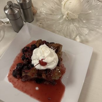 Vittoria - Bread pudding - cherry - Italian Near Me - Powell, Ohio Vittoria - Bread pudding - cherry - Italian Near Me - Powell, Ohio