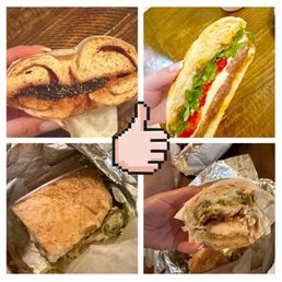 Lucky Luciano, rev and peanut butter jelly bagel