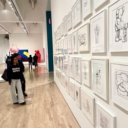San Francisco Museum of Modern Art - San Francisco Museum of Modern Art, Kaws: Family, May 01, 2026. I can imagine many of these images on colorful T-shirts.