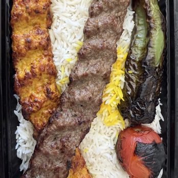 Habibi Kabob - Koobideh Combo - Mediterranean Near Me - Rancho Cucamonga, California Habibi Kabob - Koobideh Combo - Mediterranean Near Me - Rancho Cucamonga, California