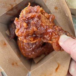 Twisted Lime Restaurant and Sports Bar - $13 8-piece guava BBQ wings