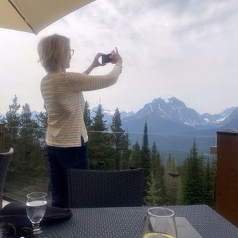 Whitehorn Bistro - Did I mention the Canadian Chardonnay? Excellent! - Bistros Near Me - Lake Louise, Alberta