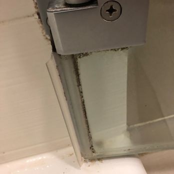 SpringHill Suites by Marriott Cincinnati Midtown - Dirt and grime on bathroom doors. - Hotels Near Me - Cincinnati, Ohio
