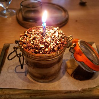 Bottiglia - birthday tiramisu! yum! - Italian Near Me - Henderson, Nevada