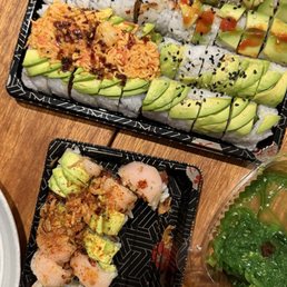 Netflix & Chill, Boston, lemon drop, and rainbow roll