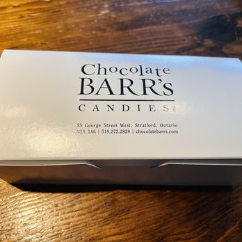 Chocolate Barr's Candies - Candy Stores Near Me - Stratford, Ontario