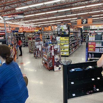 AutoZone - Inside store. Clean! - Auto Parts & Supplies Near Me - Upland, California