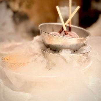 The Sardine Factory - *CHOCOLATE DIPPED ICE CREAM "BONBONS" SERVED DRAMATICALLY WITH DRY ICE 17 - Steakhouses Near Me - Monterey, California
