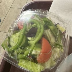 Village Pizza House - My salad that came with my meal