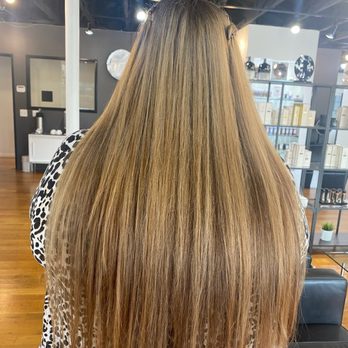 Cut - Partial Highlight and Cut with Karaline Nichole - Hair Salons Near Me - San Diego, California