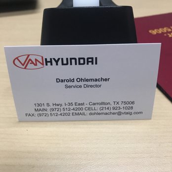 Van Hyundai - Car Dealers Near Me - Carrollton, Texas Van Hyundai - Car Dealers Near Me - Carrollton, Texas