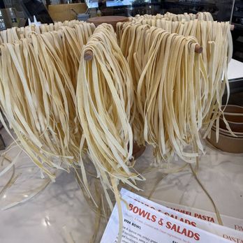 Pasta Viva - Cute display of hand made pasta (this seemed fake though) - Italian Near Me - Irvine, California