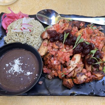 Mayan Kitchen Food - Pollo Pibil Plate - Latin American Near Me - Sunnyvale, California Mayan Kitchen Food - Pollo Pibil Plate - Latin American Near Me - Sunnyvale, California