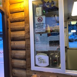 Southern Cross Espresso - Even with the snow there open