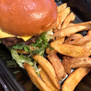 Texas Roadhouse - Enjoying my all American cheese burger! - Steakhouses Near Me - Parlin, New Jersey