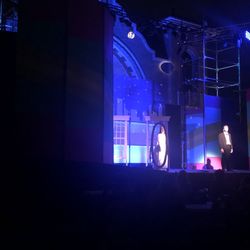 Park Playhouse - We were far to the left of the action, in seats we paid $25 each for. Wish I had gotten more expensive, center seats!
