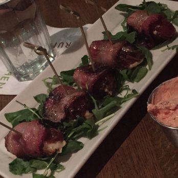 Max's Trumbull Kitchen - Bacon Wrapped Dates - New American Near Me - Hartford, Connecticut Max's Trumbull Kitchen - Bacon Wrapped Dates - New American Near Me - Hartford, Connecticut