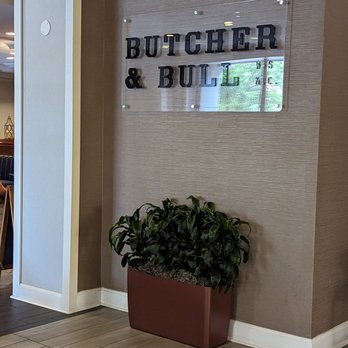 Butcher & Bull - the entrance to the restaurant - Steakhouses Near Me - Winston-Salem, North Carolina