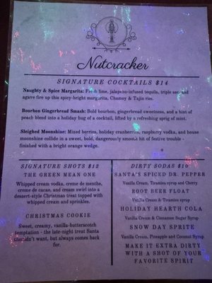 Menu photo 2 Nutcracker Pop Up Christmas Bar Chicago, IL