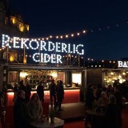 Winter Wonderland - Yummy awesome Rekorderlig set up this year!