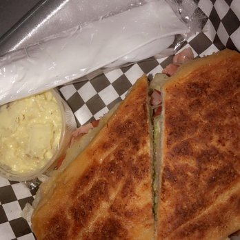 Melt'd - Tripleta with a side of potato salad - Sandwiches Near Me - New Port Richey, Florida Melt'd - Tripleta with a side of potato salad - Sandwiches Near Me - New Port Richey, Florida