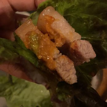 Goo Gong Tan - Samgyupsal wrap - Korean Near Me - Flushing, New York