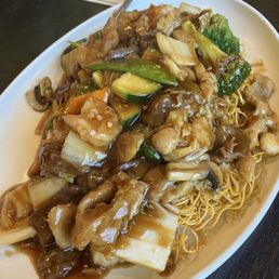 Hong Kong Style Pan Fried Noodle