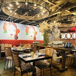 F&D Woodfired Italian Kitchen - Inside seating