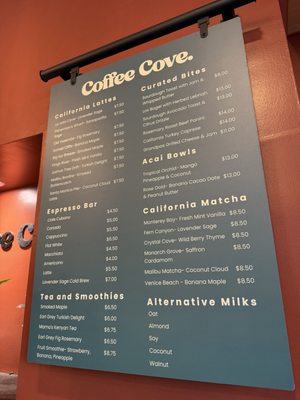 Menu photo 1 Coffee Cove Dallas Irving, TX Menu photo 1 Coffee Cove Dallas Irving, TX