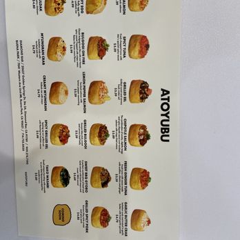 Atoyubu - Menu - Korean Near Me - Walnut, California