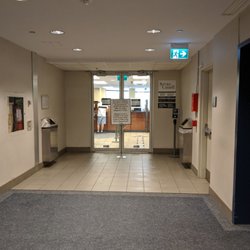 Service Canada - Right outside the office by the elevator bank (offices are on the 3rd floor). July 2019
