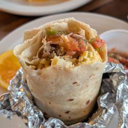 Blue House Bakery & Cafe - Breakfast burrito