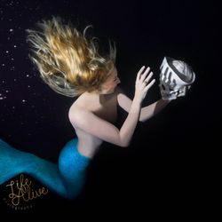 Life Alive Photography - Forever Mine" - A Mermaid and Her Sailor underwater photography series