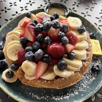 Stacks Pancake House - Trio Waffle - Hawaiian Near Me - Newport Beach, California Stacks Pancake House - Trio Waffle - Hawaiian Near Me - Newport Beach, California