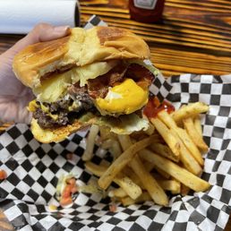 Pineapple Bacon Burger
