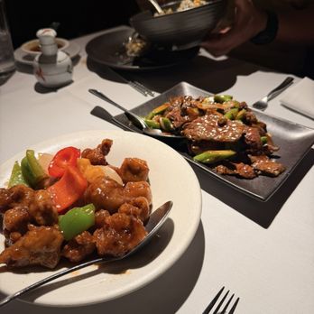 Uncle Yu's At the Vineyard - Wagyu asparagus and sweet and sour pork. - Chinese Near Me - Livermore, California Uncle Yu's At the Vineyard - Wagyu asparagus and sweet and sour pork. - Chinese Near Me - Livermore, California