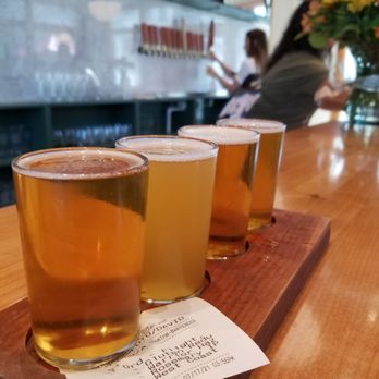 Greenwood Brewing - Flight featuring rosemary ipa and other IPAs. - Brewpubs Near Me - Phoenix, Arizona Greenwood Brewing - Flight featuring rosemary ipa and other IPAs. - Brewpubs Near Me - Phoenix, Arizona