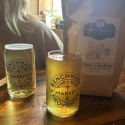 Benchmark Provisions - Local ciders and gourmet NC popcorn.