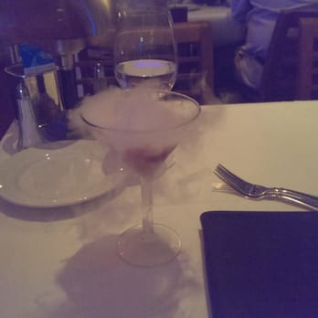 Ocean Prime - This is the Berries and Bubbles Cocktail PHOTO 3 smoking more (dry ice effect) - Seafood Near Me - Tampa, Florida Ocean Prime - This is the Berries and Bubbles Cocktail PHOTO 3 smoking more (dry ice effect) - Seafood Near Me - Tampa, Florida