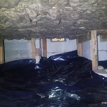 Level Up Attic & Crawl Space - New 10mil vapor barrier, r 30 KnUf insulation - Insulation Installation Near Me - Bellevue, Washington