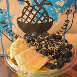 Green hemp bowl