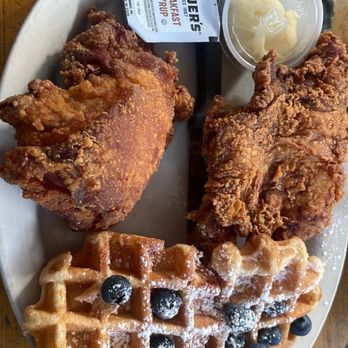 Lucy's Fried Chicken - Chicken and Waffles - New American Near Me - Austin, Texas