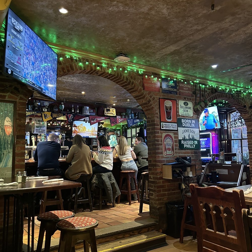 New Deck Tavern - people sitting at the bar - American Near Me - Philadelphia, Pennsylvania New Deck Tavern - people sitting at the bar - American Near Me - Philadelphia, Pennsylvania