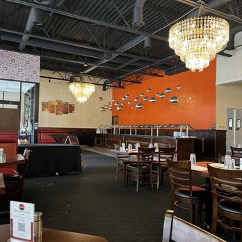 Authentikka - Buffet area, entrance and part of the bar area - Indian Near Me - Canton, Michigan