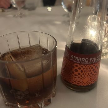 Washington Inn & Wine Bar - Phoney Negroni Mocktail - New American Near Me - Cape May, New Jersey